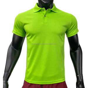 Polo de Golf para Hombre de Manga Corta, Camiseta de Poliéster Ajustada, 200g/m², Diseño Personalizado de Marca Propia - Product Image 1