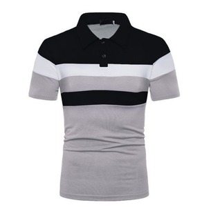 Polo moderno para hombre 230 GSM algodón poliéster entrelazado elegante cuello diseño OEM y ODM logotipo personalizado bordado directo de fábrica - Product Image 6