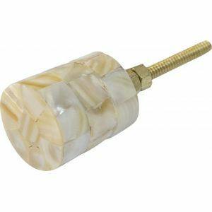 Poignée de porte ovale en laiton massif artisanal, bouton de porte en laiton artisanal de luxe, poignée de porte en bois et résine métallique, fabriqué en Inde - Product Image 6