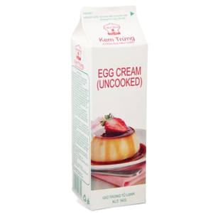 Crème aux œufs HALAL personnalisable 1KG usine de garniture non laitière pour boulangerie, aliments et desserts bon prix - Product Image 1