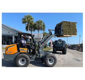 รถตักล้อยางขนาดใหญ่ G3500 ราคาประหยัด เครื่องยนต์ดีเซล ขับเคลื่อน 4 ล้อ แบบมีข้อต่อ สำหรับขาย ราคาถูก อุปกรณ์การเกษตรมืออาชีพ - Product Image 6