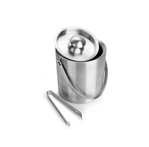 Aluminium <b>Wine</b> Cooler <b>Bucket</b> Barware Silver <b>Wine</b> Chiller Personalized <b>Wine</b> <b>Cooling</b> Tub Ice <b>Bucket</b> with Knob Handle Polished - Product Image 6