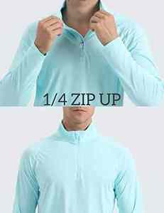 Camisas de pesca personalizadas Quarter Zip 3D Sublimación Impreso Uniforme Manga larga Hombres Poliéster Ropa de pesca Unisex Jersey con capucha - Product Image 5