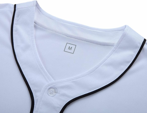 Venta al por mayor, fabricante personalizado a rayas, blanco, liso, béisbol y sóftbol, camiseta para hombre hecha en Pakistán - Product Image 2