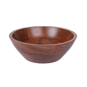 Bol à fruits en bois de forme ronde décoratif pour la maison pour les ustensiles de cuisine de table saladier pour la maison et les hôtels bols de service de nourriture - Product Image 4