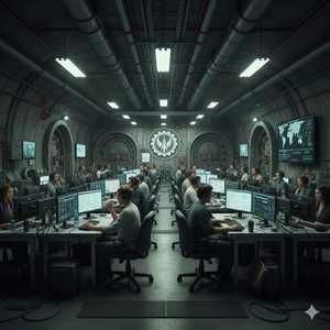 Centro de llamadas Undergrund Steel para uso en oficinas y edificios de oficinas - Product Image 2