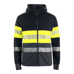 เสื้อแจ็กเก็ตมีซิปสะท้อนแสงแขนยาว - Product Image 1