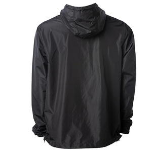 Customized Lightweight Breathable Waterproof Windbreaker for <b>Men</b> New Design Outdoor Rain <b>Jacket</b> with Front Logo Hooded - Product Image 2