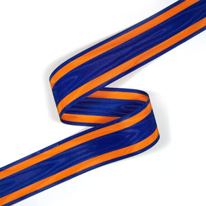 Vente en gros ruban moiré OEM pour décorations de médailles lanière de cou et rangs couleurs et tailles personnalisées fabricants - Product Image 5