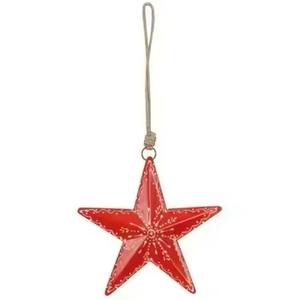 Adornos colgantes de Navidad de Metal con forma de corazón con estilo, decoración moderna para árbol de vacaciones, regalo único hecho a mano - Product Image 5