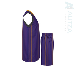 Conjunto de Camiseta y Pantalones Cortos de Baloncesto de Alto Rendimiento con Logotipo Personalizado, Secado Rápido, Transpirable, Tallas Grandes, Antibacteriano, Impresión Personalizada, Tallas XS - Product Image 6
