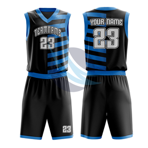 Personnalisez votre propre équipe Logo basket-ball uniforme avec haute qualité 100% Polyester hommes sport basket-ball uniforme - Product Image 3