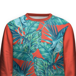 Sudaderas de Hawaii de otoño para hombre con estampado de logotipo personalizado de alta calidad 100% algodón transpirable - Product Image 3
