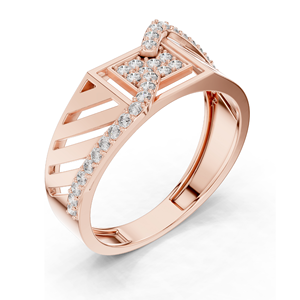 Anillo de Diamante de Laboratorio de 0.34 CT para Mujer, Claridad VVS-VS EF, Oro de 18KT, 14KT, 10KT y Plata 925, Oro Rosa, Amarillo y Blanco - Product Image 6