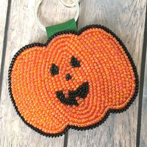 Colorful Beaded Avocado <b>Keychain</b> Handcrafted Fruit Charm for Food Lovers Funky Seed Bead Key <b>Ring</b> Gift for Vegetarians Vegans - Product Image 4