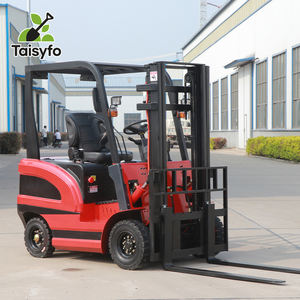 Carrello Elevatore Elettrico <span class=keywords><strong>Mini</strong></span> da 1-3 Tonnellate con Sedile, Altezza di Sollevamento 3m, Batteria al Piombo-Acido, Pneumatici Solidi per Terreni Accidentati - Product Image 2