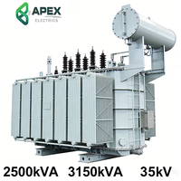 Transformateur de puissance EPC 110 kV ou 132 kV 20 MVA, 40 MVA ou 100 MVA vers 10 kV ou 11 kV 50 Hz ou 60 Hz immergé dans l'huile IEC 60076
