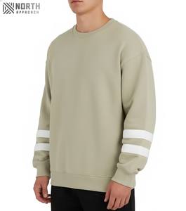 2025 Street Custom Oversized Blank Heavyweight Hoodie 100% Jersey de algodón Tallas grandes Sudaderas con capucha para hombres Sudaderas Sudadera de algodón - Product Image 2