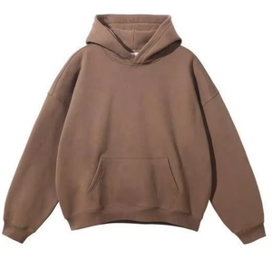 Sudadera con Capucha Oversize para Hombre 100% Algodón, 440 GSM, Teñido Liso, Ecológica, para Conjuntos Deportivos de Otoño, Personalizable - Product Image 4