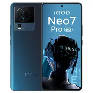 هاتف Vivo iQOO Neo 7 Pro 5G شاشة AMOLED 6.78 بوصة 8/128 جيجابايت SD8+GEN1 50 ميجابكسل وبطارية 5000 مللي أمبير/ساعة من فيديكس