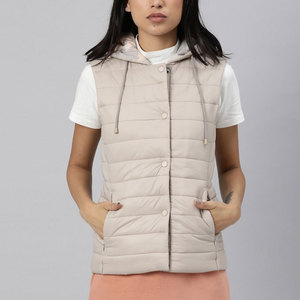 Venta caliente traje de moda Color sólido mujeres chaleco acolchado nuevo Highstreet Look mejor mujeres chaleco acolchado - Product Image 1