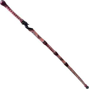 Bâton de marche en bois vintage avec poignée décorative Canne de marche en bois brun de créateur disponible à bas prix - Product Image 6