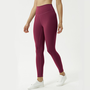 Leggings de Mujer de Última Moda en Oferta, Cintura Media, Sólidos, Anti-Yoga, Ropa de Gimnasio - Product Image 2