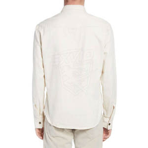 Chemises en jean pour hommes sur mesure, à manches longues, à séchage rapide et respirantes, à personnaliser - Product Image 2