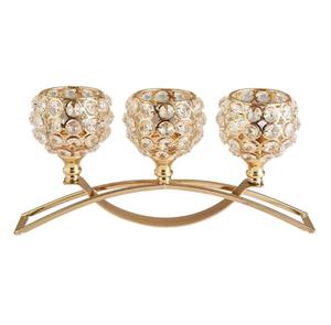 Portavelas de metal/Cristal de calidad superior, vela votiva para boda y decoración del hogar con precio atractivo - Product Image 1