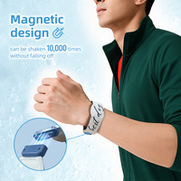 Bracelet de soulagement des bouffées de chaleur pour la ménopause Megacool, en TPU PCM 26, température constante, refroidissement rapide, emballage inclus, Zhejiang