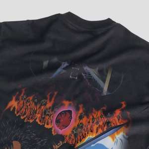 2025 nouvelle mode formelle surdimensionné grande taille hommes respirant 100% coton T-shirt personnalisable coupe ample - Product Image 1