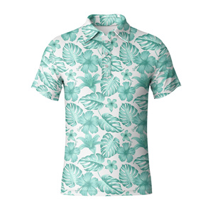 OEM de los hombres de Golf Polo de poliéster Spandex de alto rendimiento transpirable de secado rápido Clubwear - Product Image 1