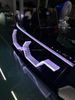 Phare LED DRL personnalisé feux de jour avec lampes à effets colorés App 5D Angel Eyes anneaux pour voiture BMW Universal