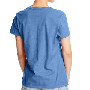 Camiseta barata para mujer, superventas, logotipo personalizado, color, alta calidad, superventas, camiseta transpirable para mujer con el mejor Material - Product Image 2