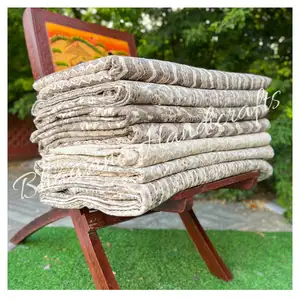 New Hand Block Print Cama Étnica Capa Colcha 100% Algodão Quilt Throw Applique Blanket Quilts