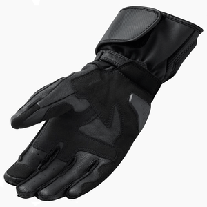 OEM Custom Design Black Genuine Goat Skin Leather Winter Motorbike Gloves Waterproof Breathable Touchscreen Auto Racing Wear - Product Image 3