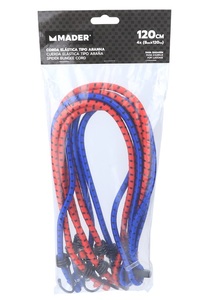 Cinghia elastica di fissaggio 120 cm 4 unità (Mader 65049) - Product Image 2