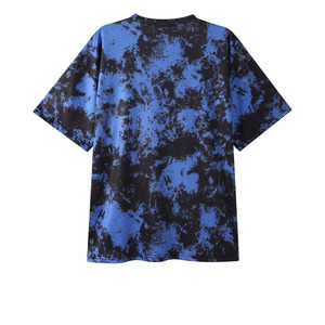 เสื้อยืดผู้ชายผ้าฝ้าย100% แห้งเร็วระบายอากาศได้ดีผลิตจากโรงงานเสื้อผ้าลำลองผ้าถักมัดย้อมสำหรับผู้ชาย - Product Image 2