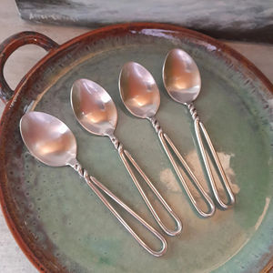 Juego de cubiertos con mango de diseño único para cenas elegantes, fiestas de boda, hogar, cocina, restaurante y vajilla de catering - Product Image 1