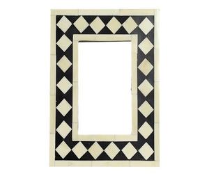 Cadre photo classique en incrustation d'os avec incrustation de résine d'os Taille de personnalisation en bois rectangulaire pour l'affichage de photos par f s international - Product Image 4