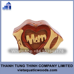 Caja de madera con puzle para postales, embalaje personalizado de WhatsApp de Vietnam + 84 963 949 178 - Product Image 2