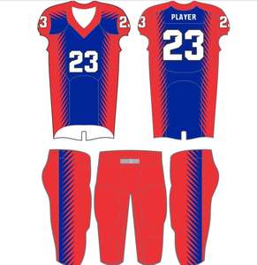 Uniformes de Fútbol Americano Personalizados de Calidad Profesional, Talla Grande, Secado Rápido, Transpirables, Unisex, Talla XL - Product Image 4