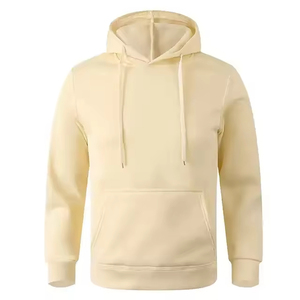 2025 OEM ODM Custom Oversized Pullover <b>Hoodie</b> for <b>Men</b> Breathable Fleece Sweatshirt in <b>Plain</b> Blank Design Wholesale Manufacturers - Product Image 1