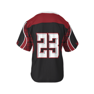 Top Design Premium Qualité OEM Service 100% Polyester Personnalisé Fait Lacrosse Uniforme Jersey Et Court - Product Image 1