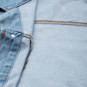 สินค้าใหม่ที่กําหนดเองผู้ชายยีนส์องแจ็คเก็ตสไตล์เหมาะสมองผ้าฝ้ายองลําลองบางผู้ชายแจ็คเก็ต - Product Image 4