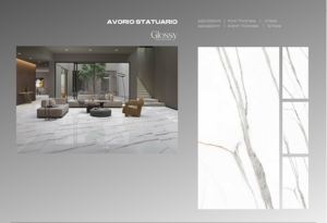 El principal fabricante y exportador indio de Statuario Grey Veins GVT PGVT Tiles Azulejos de piso y pared vitrificados esmaltados de primera calidad - Product Image 3