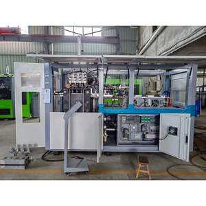 Máquinas automáticas de moldeo por soplado y estiramiento de mascotas de 4 cavidades Semiautomáticas Capacidad de 6000 BPH para aplicaciones de tarros de PC PE HDPE PP - Product Image 2