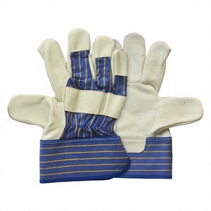 ถุงมือทำงานหนักคุณภาพสูงสำหรับงานอุตสาหกรรม PPE ของแคนาดา ทนทาน ใช้งานได้ยาวนาน สำหรับป้องกันมือ  ผู้ผลิตถุงมือหนังจากปากีสถาน - Product Image 1