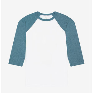 Unisex Raglan 3/4 Sleeve Classic <b>Baseball</b> <b>Tee</b> Perfect Blank for Screen Printing Breathable 3/4 Sleeve <b>Baseball</b> Tri-Blend <b>Tee</b> - Product Image 3