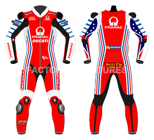 Traje de motorista traje de moto de cuero motocicleta equipo de carrera personalizado hombres ropa de montar motogp2025 ropa de pista - Product Image 4